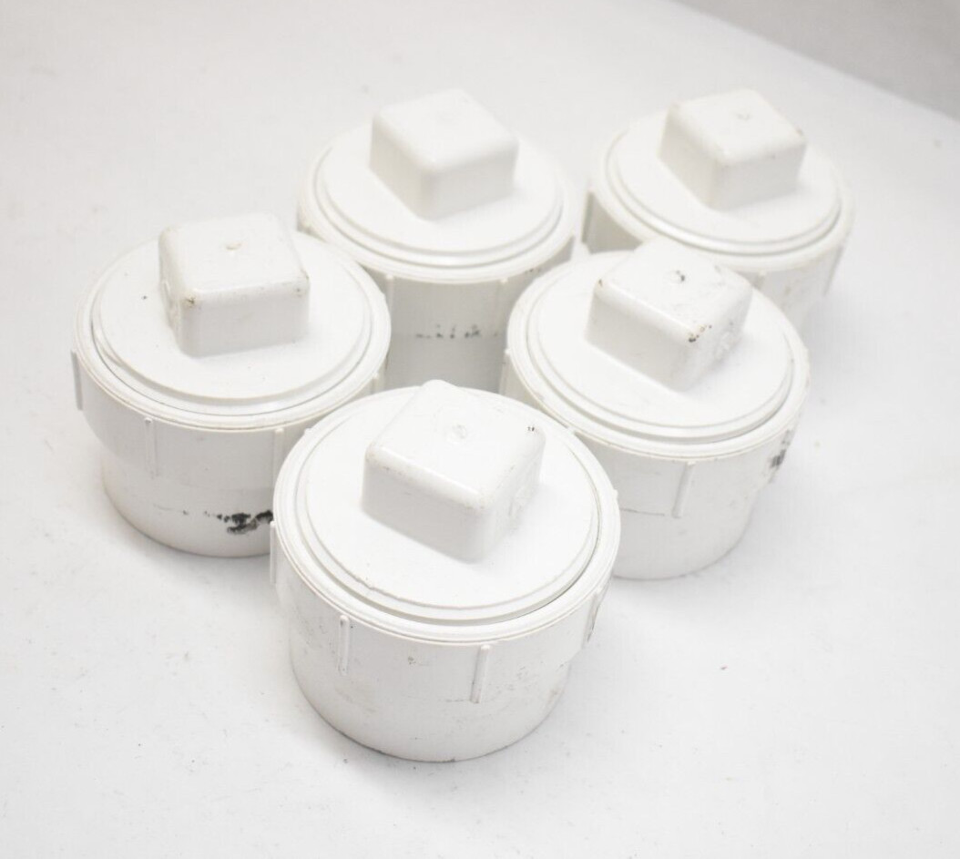 Genova 71630 Fitting Cleanout w/ Threaded Plug 3 in Spigot 5 Pack Home & Garden gallery