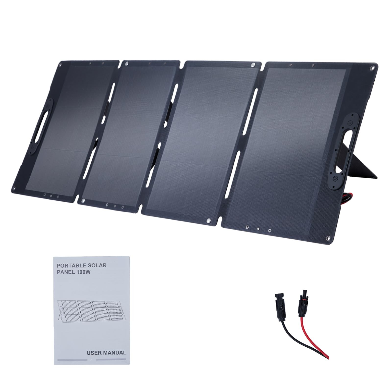100W Solar Panel Foldable Portable Solar Charger For Generator Power Station gallery