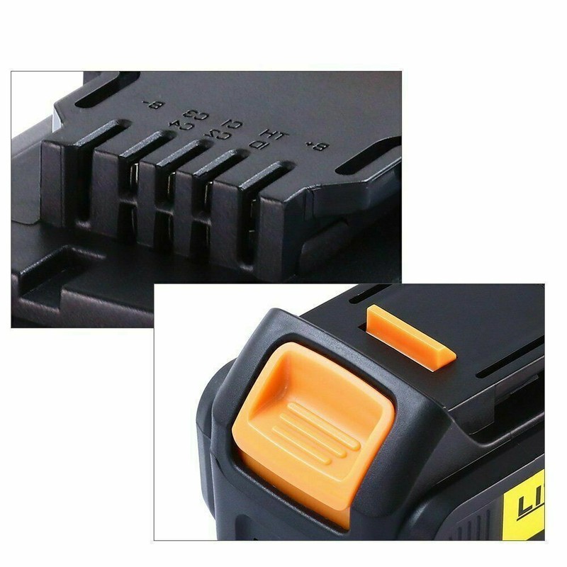 20V Replace DeWalt 20 Volt Max 5.0 Ah Lithium Ion Battery DCB206-2 DCB205-2 NEW gallery