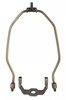 LAMP SHADE HARP : ANTIQUE BRASS 7", 8", 9" gallery