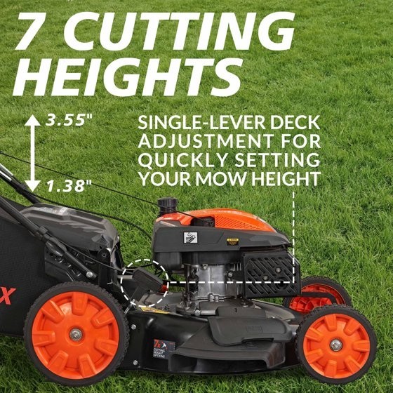 Yard Max 22 in. 201cc SELECT PACE 6 Speed CVT High Wheel RWD 3-in-1 Gas Walk Beh gallery