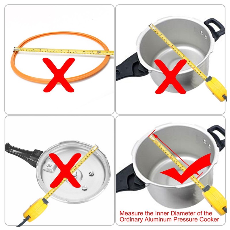 11Set Float Valve Gasket Replacement Parts Set for Pressure Cooker 5/6QT gallery