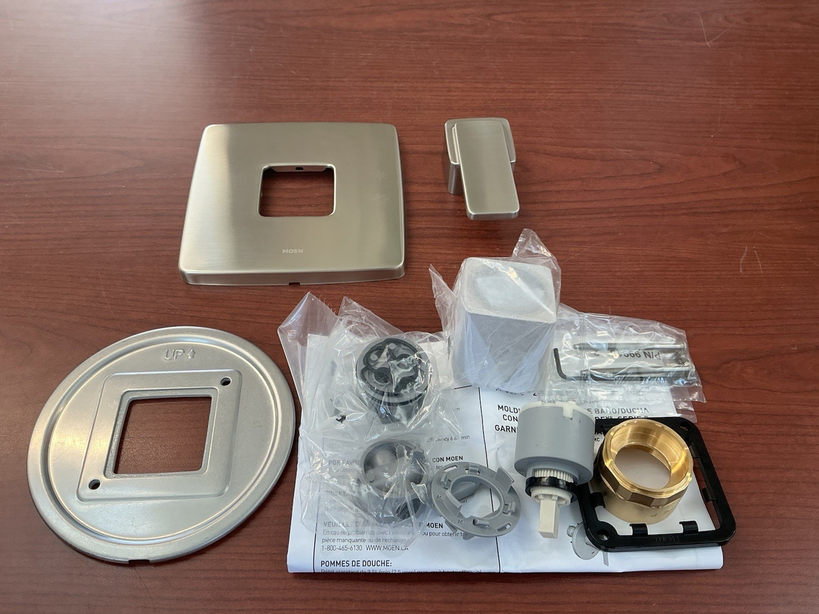 NEW Moen UT2571BN IVER M-Core 2 1-Handle Valve Trim Only Brushed Nickel B278 gallery