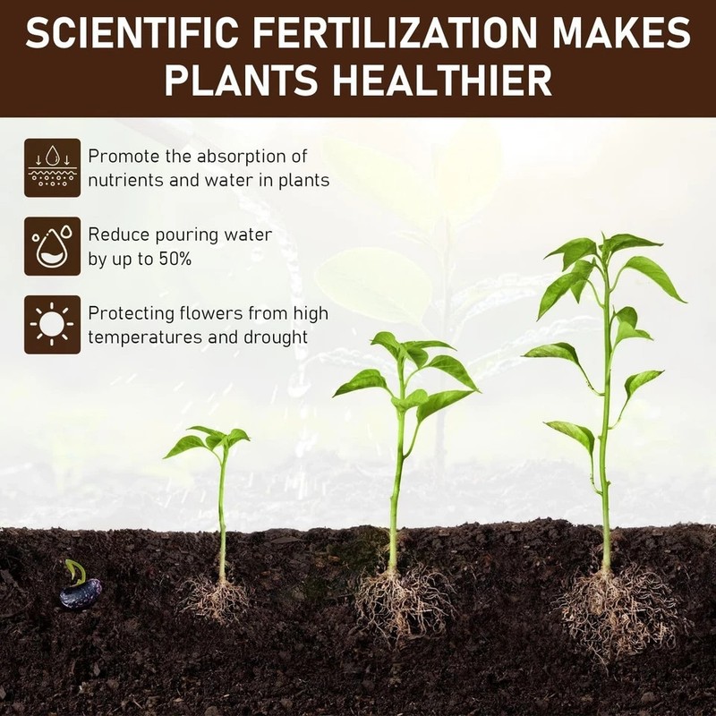 2Pcs Soil Activator, Professional Bone Meal Fertilizer, Dirt Health Booster, Liq gallery