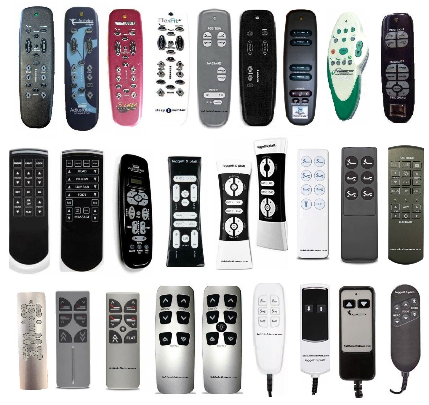 Leggett and Platt All Remote Models for Adjustable Beds gallery