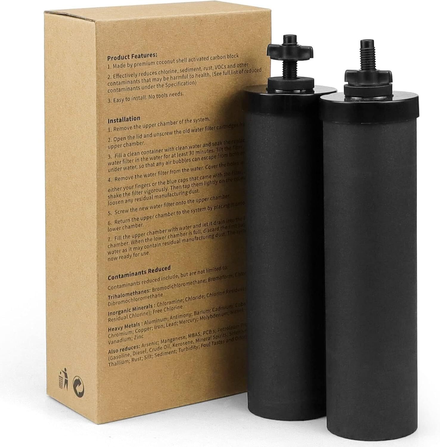 Water Filter Replacement for Berkey® BB9-2 Water Filter,Black Berkey Filters gallery