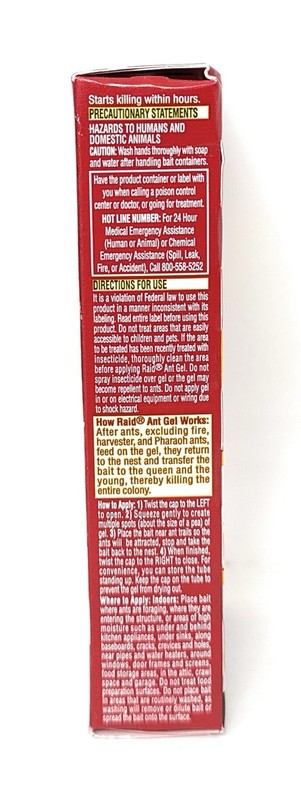 Raid Ant Gel Odorless Bug Control - 1.06 Oz. gallery