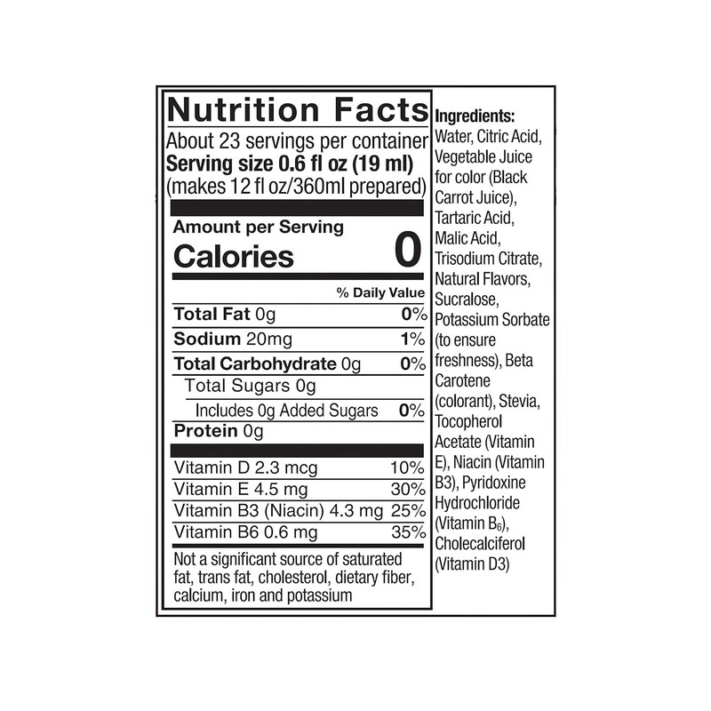 Refreshing Cranberry Raspberry Zero Calories 440ml Sparkling Mix - 4 Bottles gallery