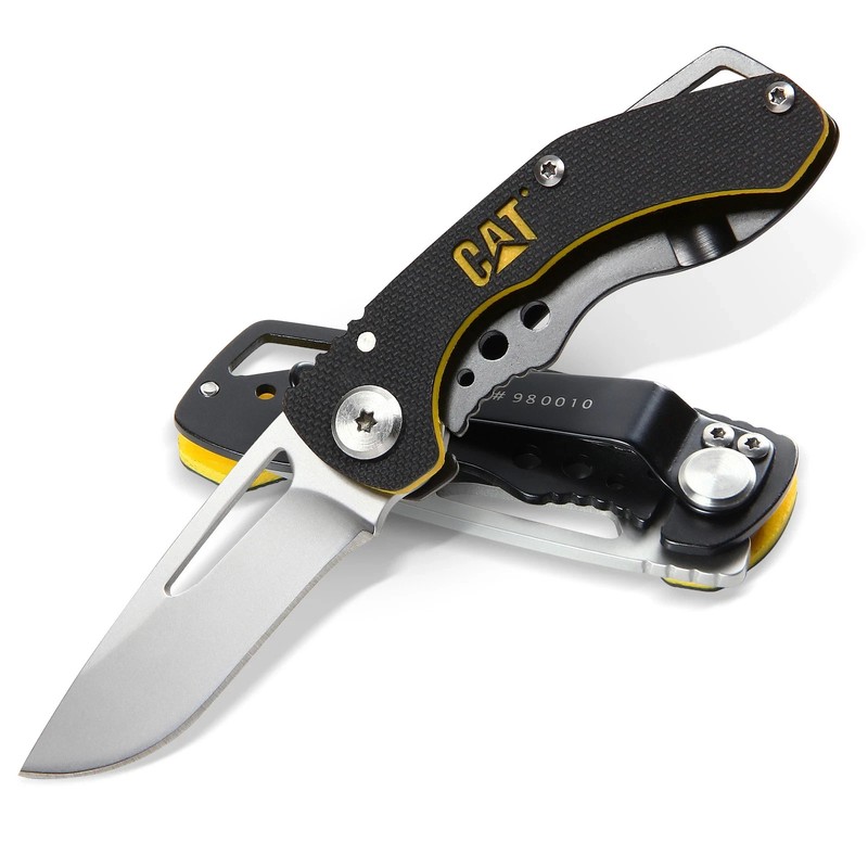 Cat 5 Inch Drop Point Folding Knife - 980010 gallery