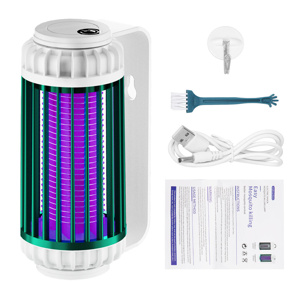 Electric Fly Bug Zapper Mosquito Insect Killer LED Light Trap Pest USA gallery