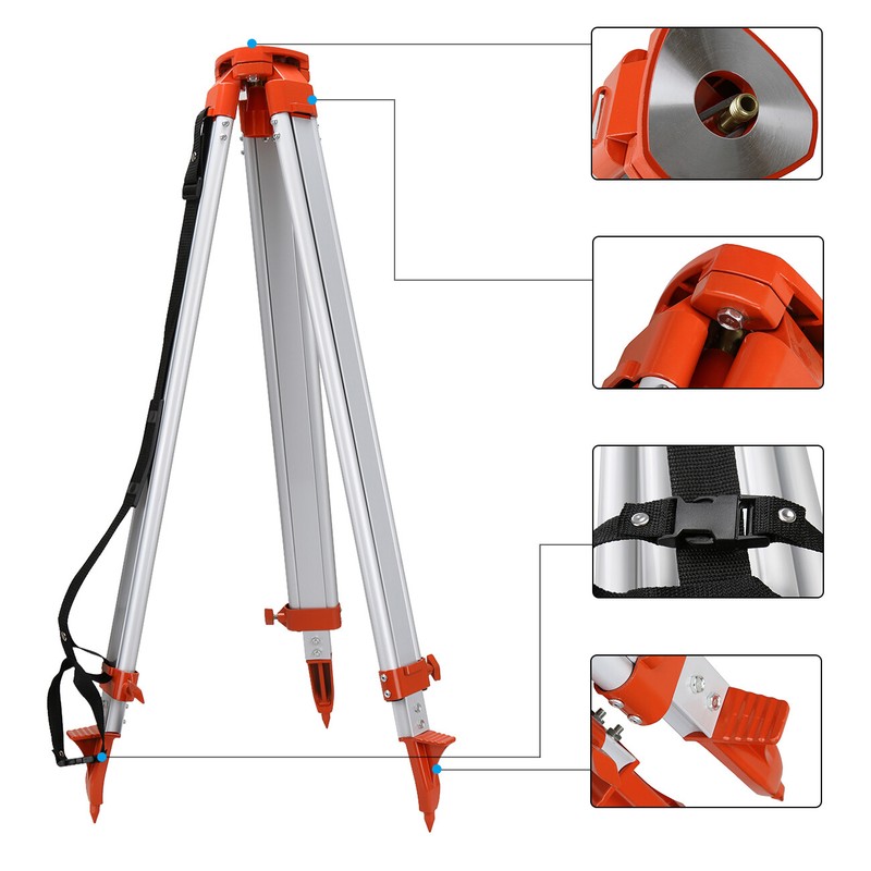 Self Leveling Laser Level Kit Green Beam 360 Rotary Rotating +Tripod+ Caliper US gallery