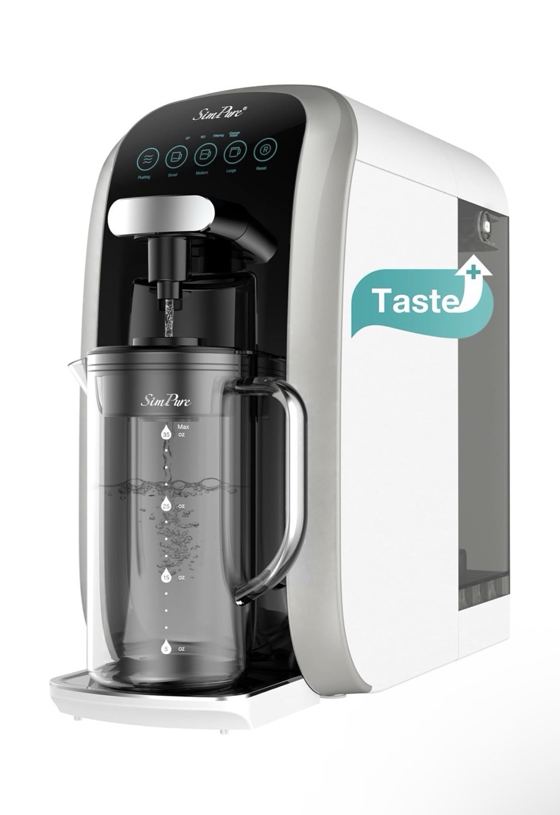 SimPure Y7T-C Counter top Reverse Osmosis, Water Filter, CTO-Enhanced - New gallery