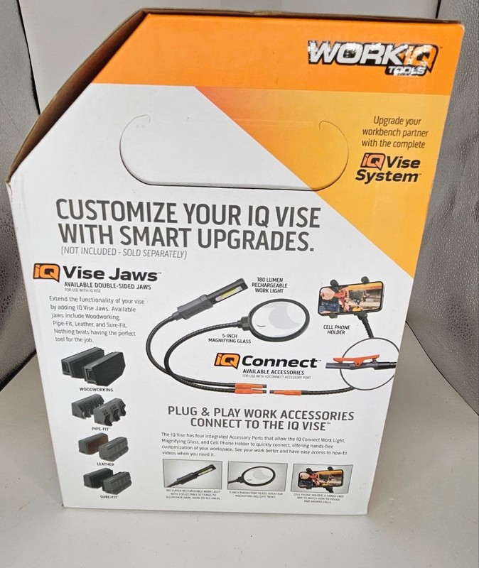Work Iq 360 Degree Multi-Axis Articulating Bench-Mount Iq Vise gallery