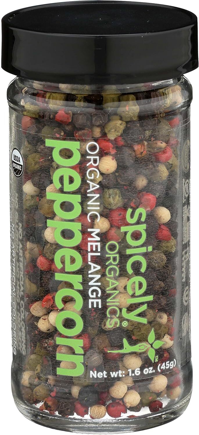 Spicely Organics Organic Peppercorn Melange 1.6 Oz gallery