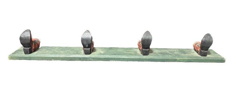 Western Cowboy Boot Coat Rack Wall Hooks Rustic Farmhouse Hat Jacket Holder gallery