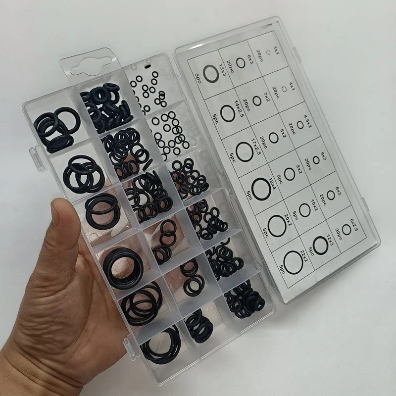 200Pcs Rubber O-Rings for Faucet, Hose, Valve, Water & Oil Proof Seals, Washer C gallery