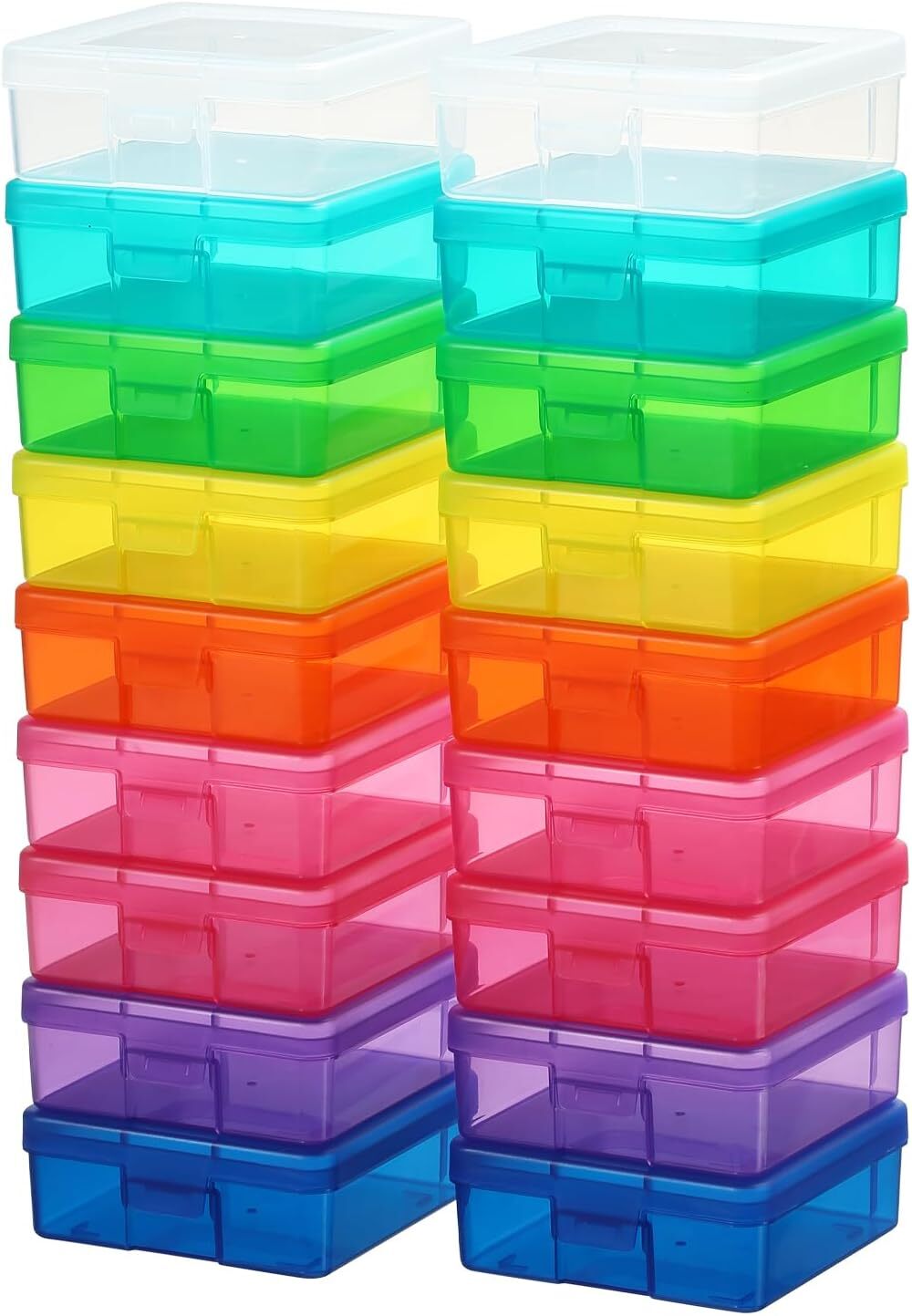 OMNISAFE 18 Pack Small Colored Plastic Hobby Art - 18 gallery