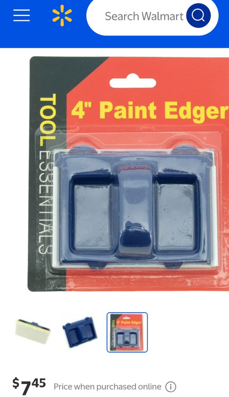 Pro-Trim Self Masking Paint Roller With Shield For Edges with Bonus Edger gallery