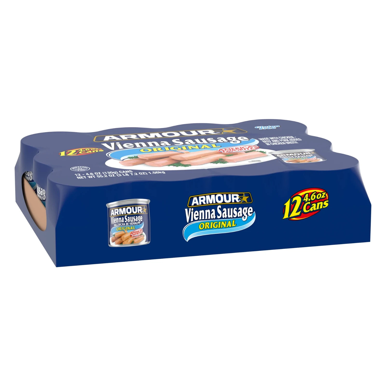 (12 Cans) Armour Original Vienna Sausage 4.6 oz gallery