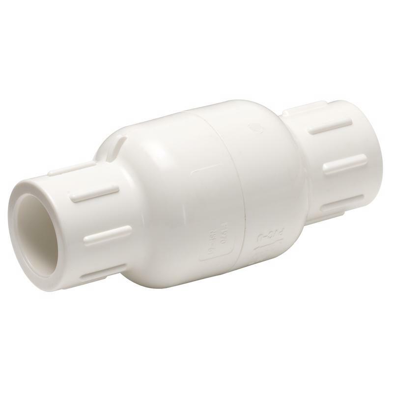 Homewerks Worldwide VCKP40E7B PVC Spring Loaded Check Valve 1-1/2 x 1-1/2 in. gallery