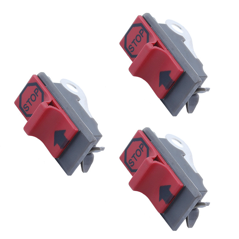 3 PCs On Off Kill Stop Switch Fit Husqvarna 36 41 50 51 55 136 137 141 142 gallery
