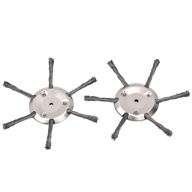 2PC Lawn Mower Steel Wire Grasss String Trimmer Head Brush Cutter Weed Eater gallery