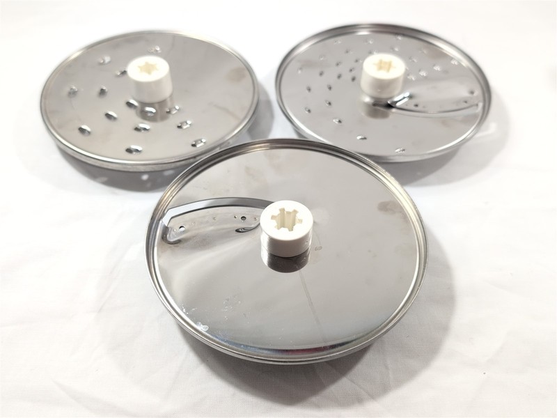 3 Disk Blade Set Slice & Shred KitchenAid Food Processor KFP600 Parts Only gallery