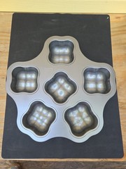 Chicago Metallic Stuff It Up Baking Pan for Stuffed Peppers , Mini Breads, Etc.