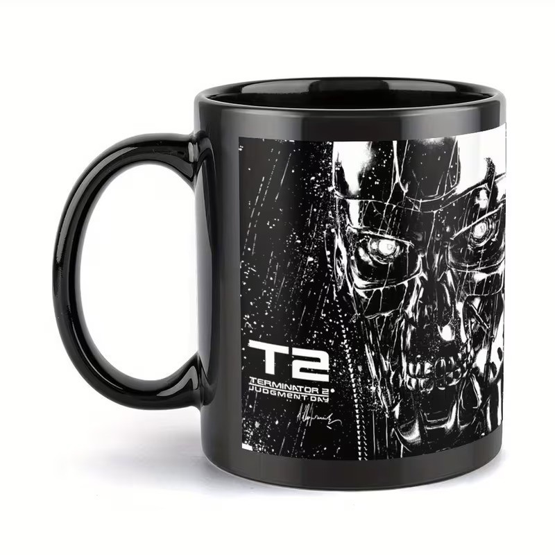 Terminator 2 T-800 Endoskeleton Mug, Judgment Day Movie Coffee Cup 11oz 15oz gallery