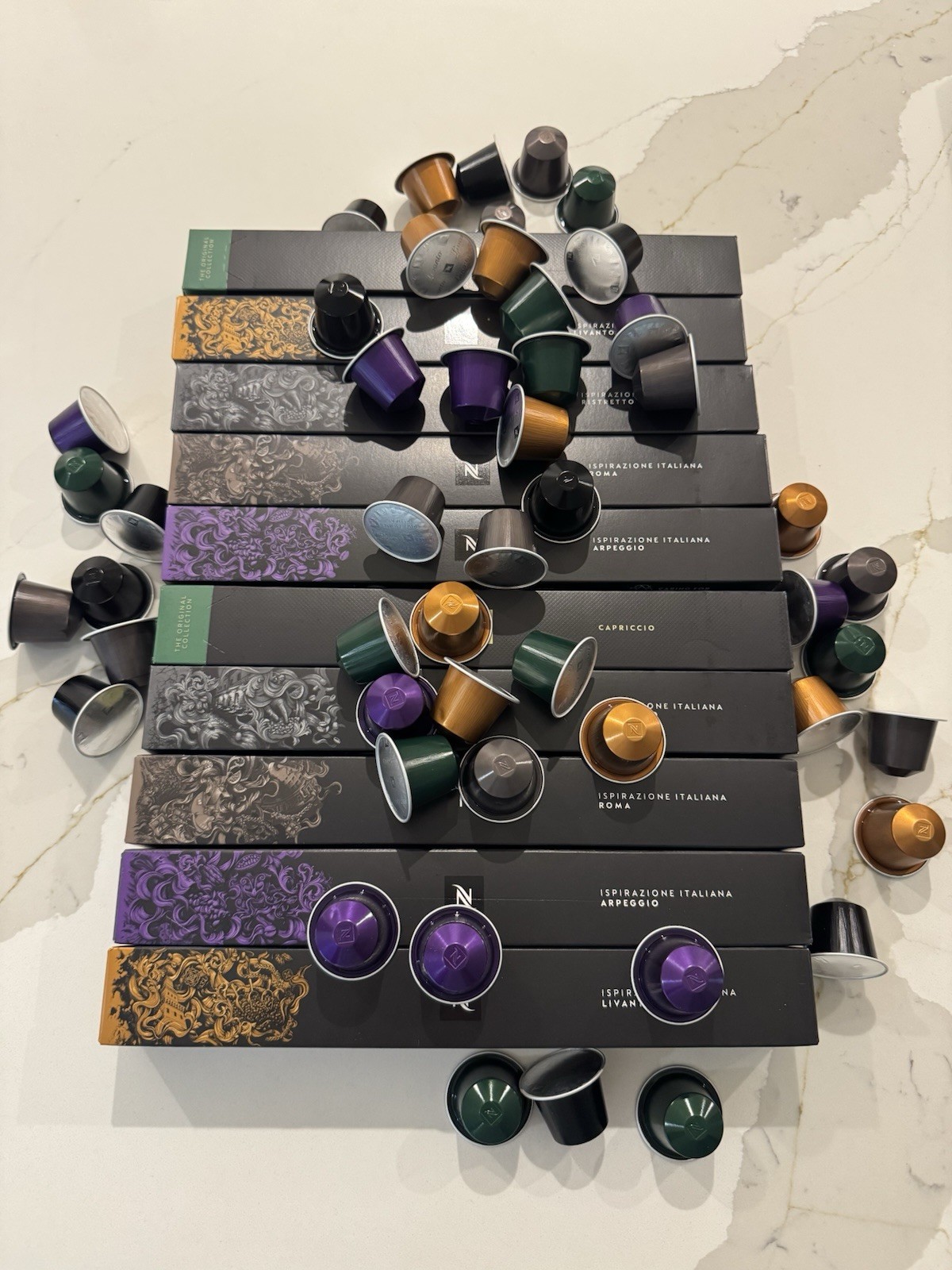 100 Nespresso Capsules Original Line Ispirazione Variety Espresso Pack gallery