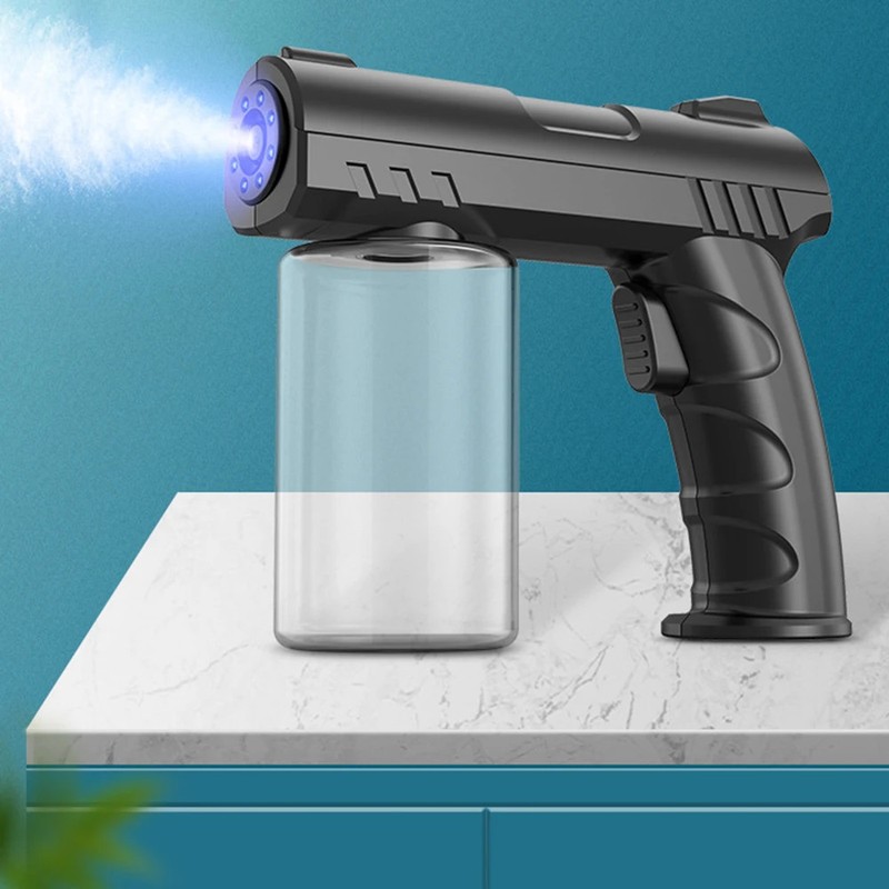 280ML Nano Blue Light Sprayer, Wireless Aftershave Steam USB Disinfection Gun gallery