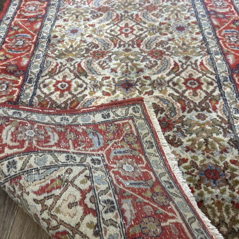 Pre-1900 Karabagh Turkish Runner 2”9x10”8 ft Antique Hand-knotted Hallway Rug gallery
