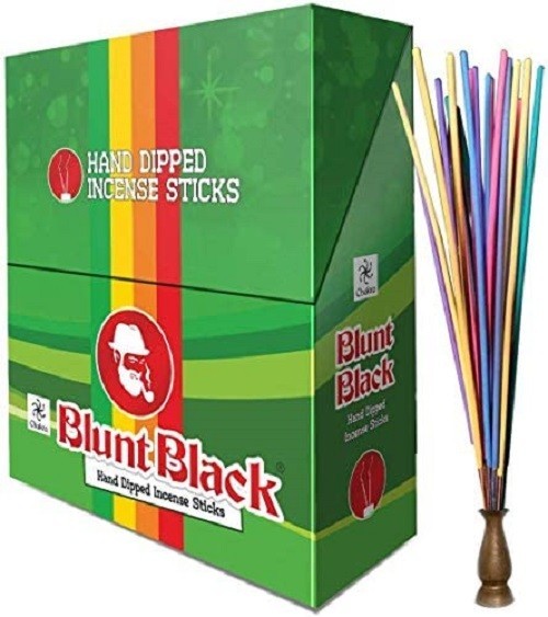 BLUNT BLACK Hand-dipped Incense 72 POUCHES of 12 incense gallery