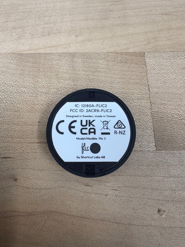 Flic 2 Smart Button Red - 2nd Gen Bluetooth Wireless Trigger for HomeKit Alexa gallery