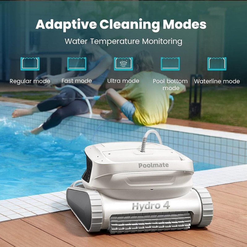 Chasing Hydro 4 Inground Pool Vacuum Cleaner | 50ft Corded for Floor, Wall Clean gallery