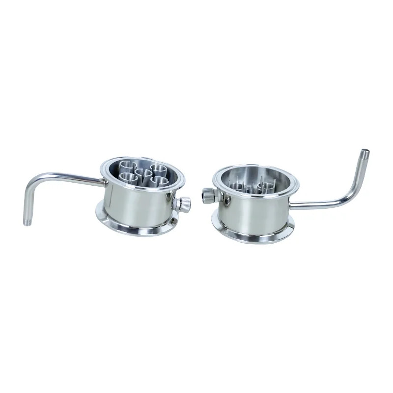 2"/3" Tri Clamp Rectification Module 1/8" Thread Thermowell Nipple Distillation gallery