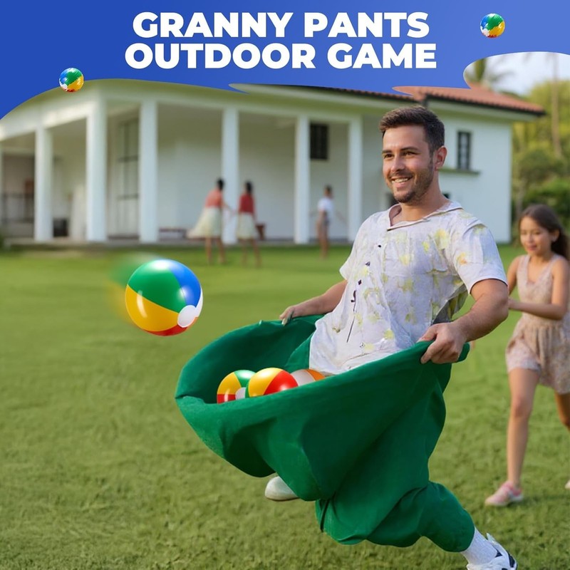 Granny Pants Yard Game Sets,4PCS Granny Pants Family Party Outdoor Games with... gallery