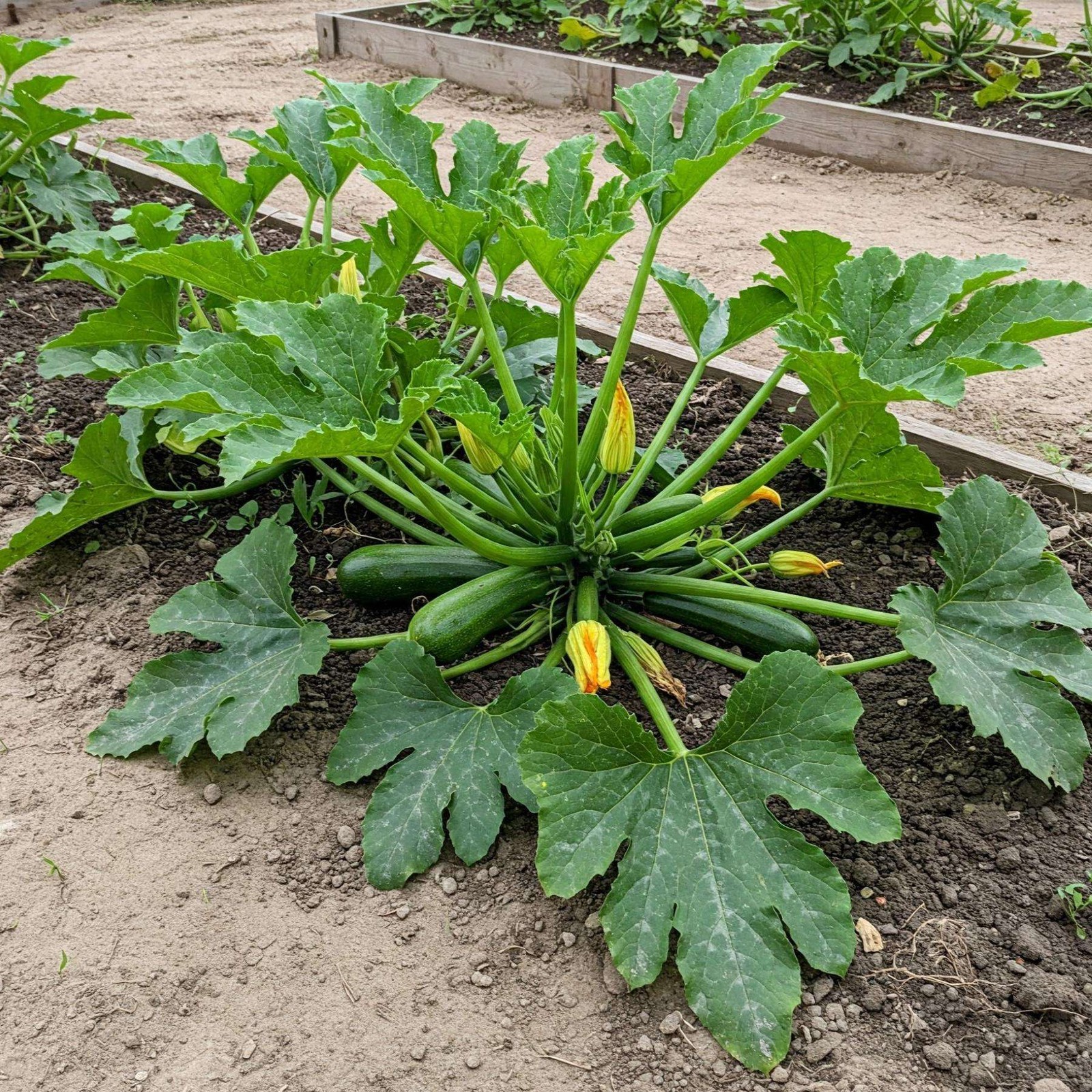 Mr. Fothergill's Courgette (Zucchini) Green Seed Oh Sow Simple, Easy to Grow gallery