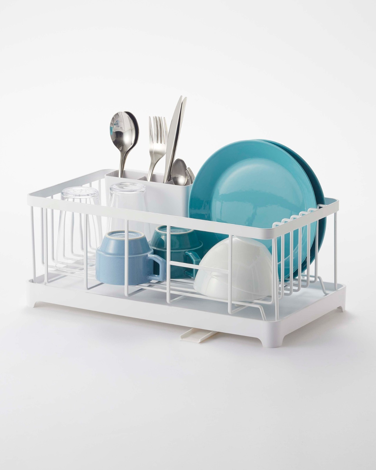 Yamazaki Home TOWER Dish Drainer Rack Space Saving Slim gallery