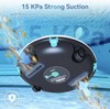 Cordless Robotic Pool Cleaner, Vacuum 70 Mins Runtime/15KPa Suction/Self-Parking gallery
