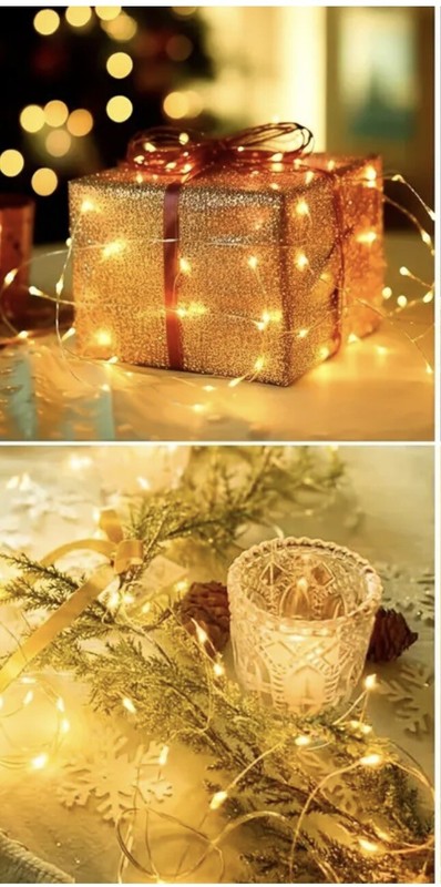 Fairy String Lights Battery Operated LED Lamp Christmas Party Wedding Home Decor gallery