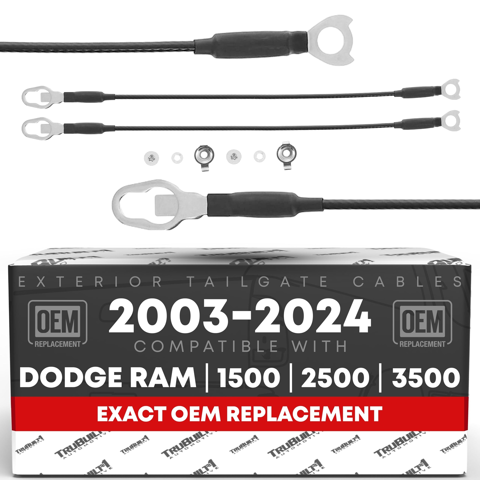 Tailgate Support Cable, Left & Right for Dodge Ram 1500 2500 3500 gallery
