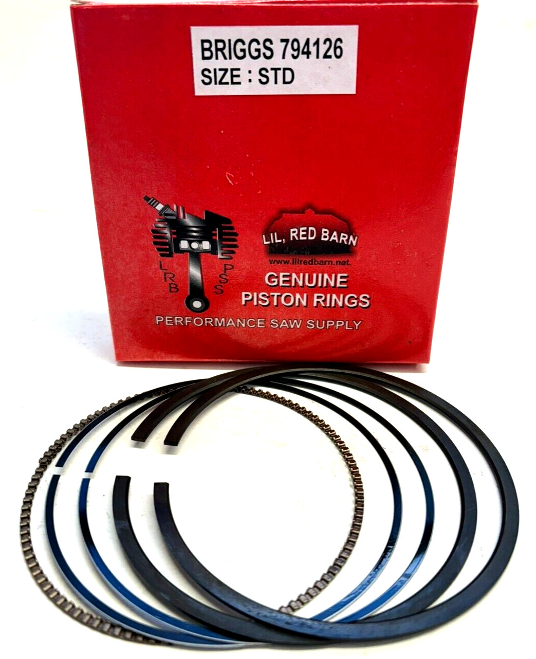 794196 PISTON RINGS 94MM FITS SOME BRIGGS & STRATTON 19HP, 20HP, 21HP, MODEL 33 gallery