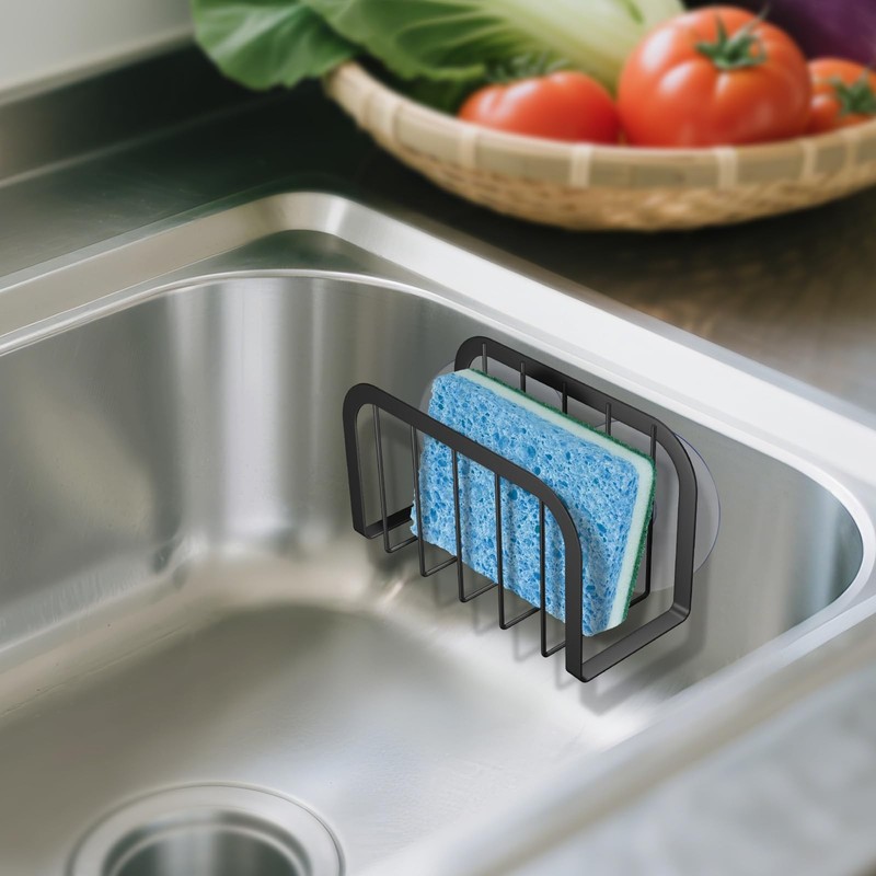 Sponge Holder for Kitchen Sink,Kitchen Caddy with Sponge Holder,Dish Soap gallery