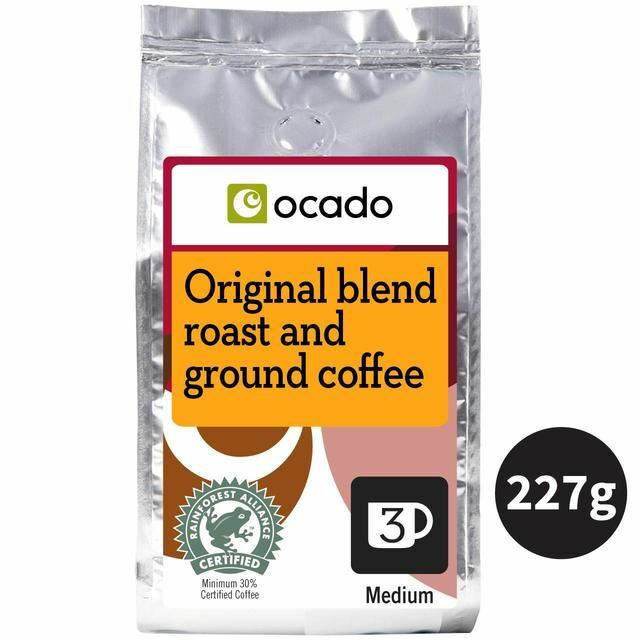 Ocado Original Blend Roast & Ground Coffee - 227g (0.5 lbs)