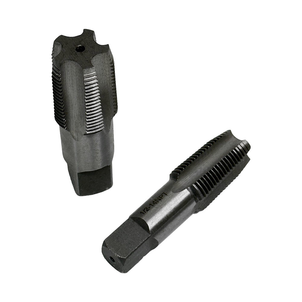 5 Pc NPT Pipe Taps Set,High-speed Steel Drill Bits Size 1/8",1/4",3/8",1/2",3/4" gallery
