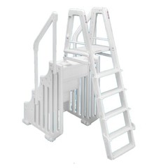 Ocean Blue 30″ Mighty Step & Ladder Set Aboveground Swimming Pool Entry System