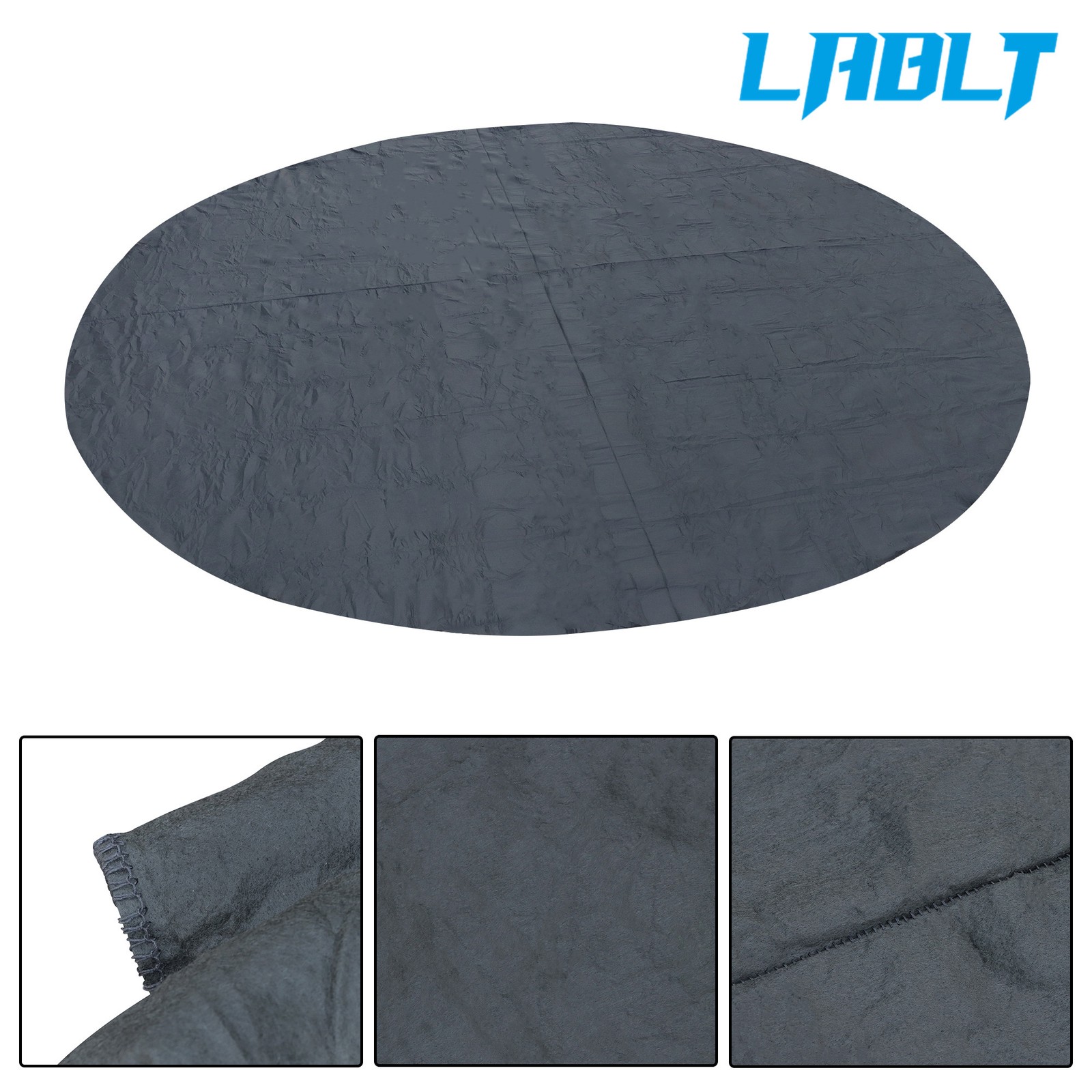 LABLT Pool Liner Pad for Above Ground Swimming Pool 10ft Round Under Pool Mat gallery