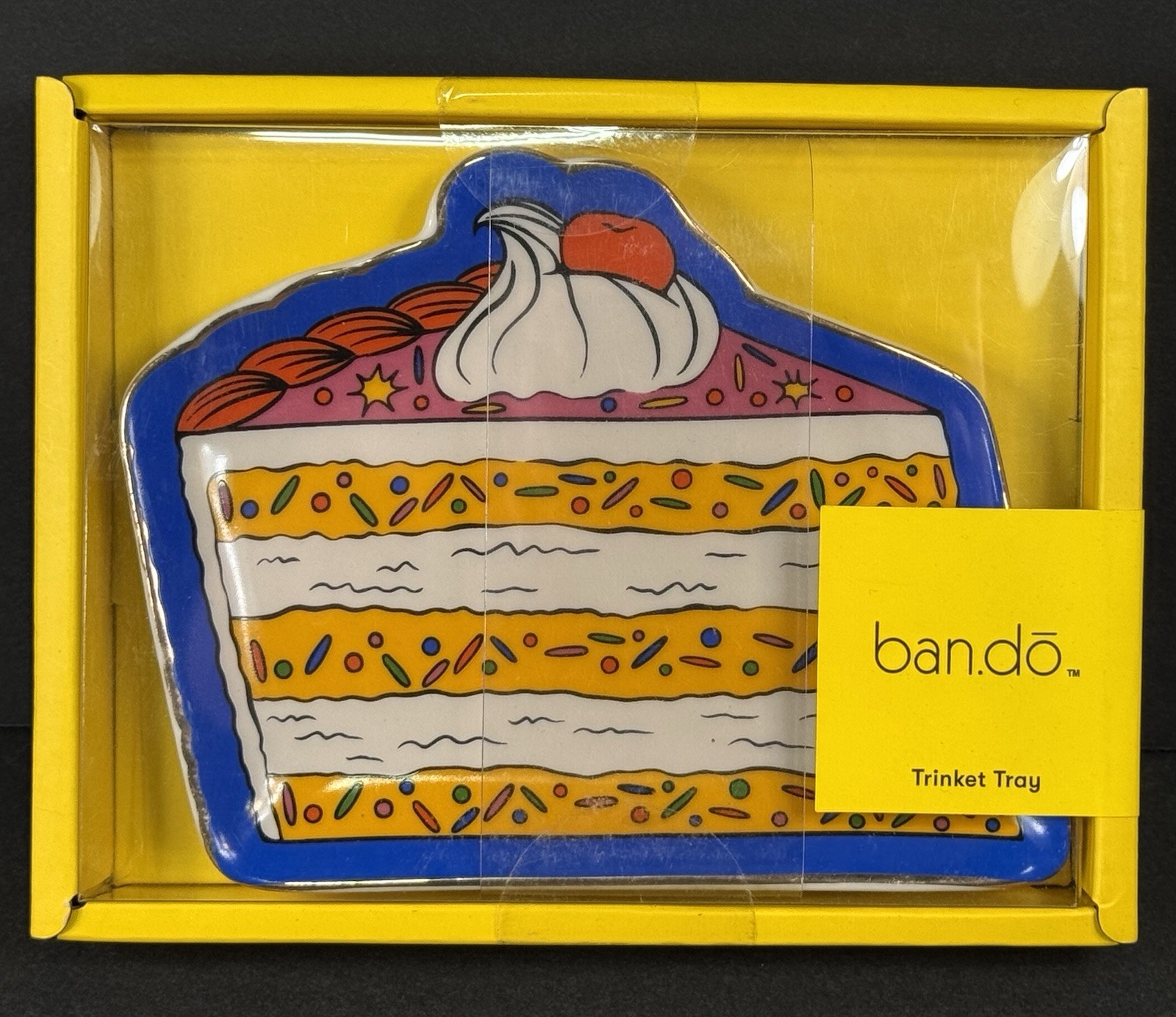 ban.do Cake Slice Trinket Tray Jewelry Dish gallery