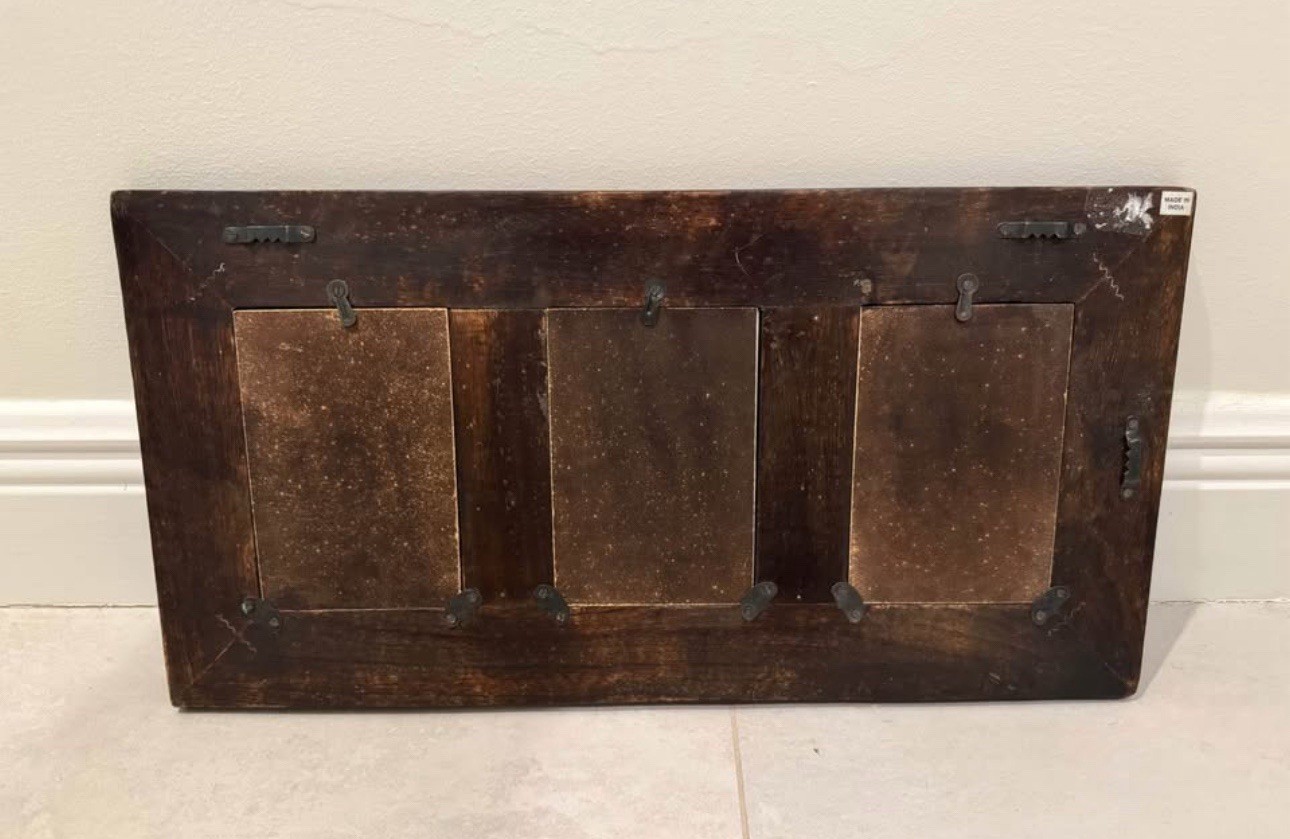 Wooden Brown And Blue Picture Frame gallery